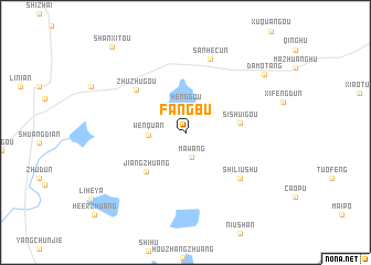 map of Fangbu