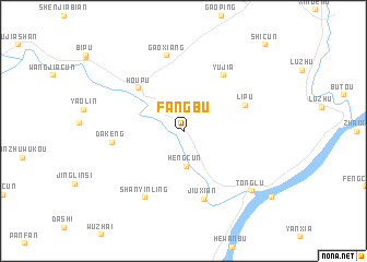 map of Fangbu