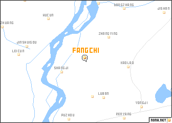 map of Fangchi