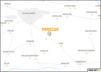 map of Fangcun