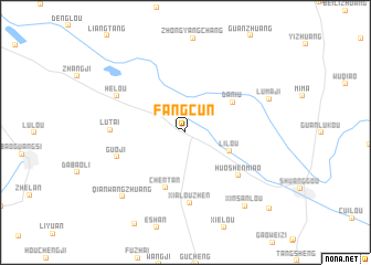 map of Fangcun