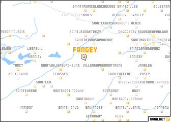 map of Fangey