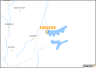 map of Fangfan
