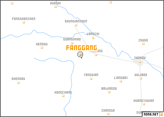 map of Fanggang