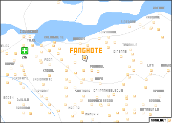 map of Fanghote