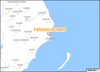 map of Fanghulinchang