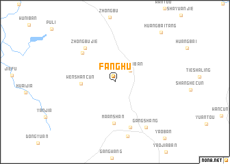 map of Fanghu