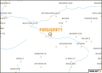 map of Fangidraty