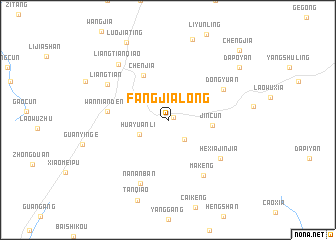 map of Fangjialong