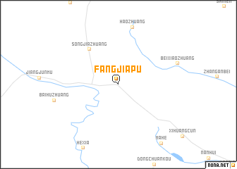 map of Fangjiapu