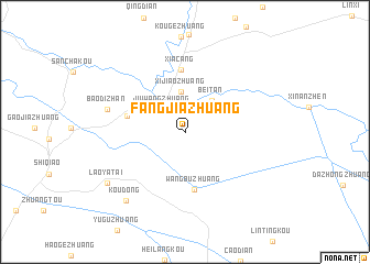 map of Fangjiazhuang