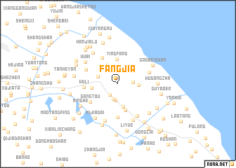 map of Fangjia