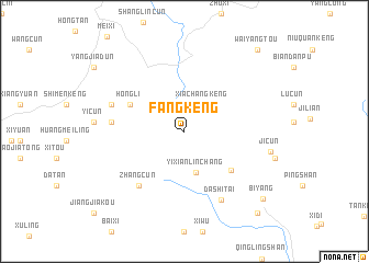 map of Fangkeng