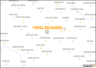 map of Fanglaozhuang
