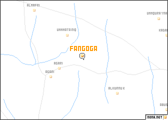 map of Fangoga