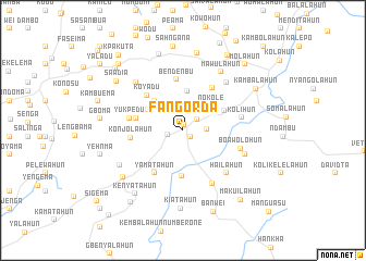 map of Fangorda