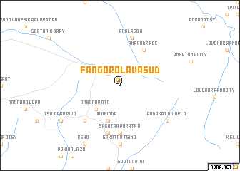 map of Fangorolava Sud