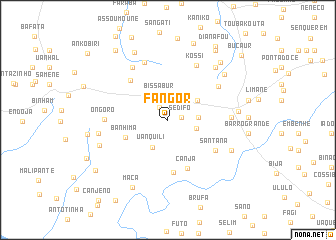 map of Fangor
