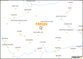 map of Fangou