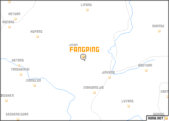 map of Fangping