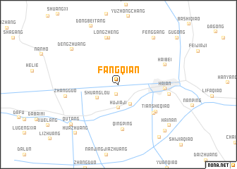 map of Fangqian