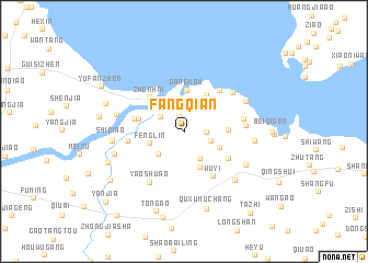 map of Fangqian