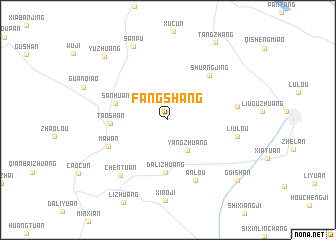 map of Fangshang