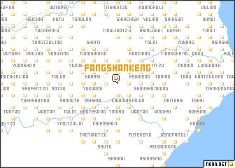 map of Fang-shan-k\