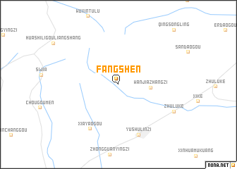 map of Fangshen