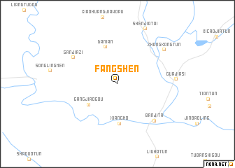 map of Fangshen