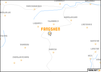 map of Fangshen