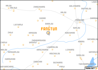 map of Fangtun