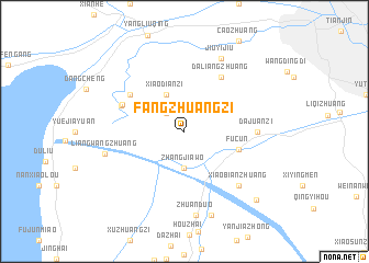 map of Fangzhuangzi