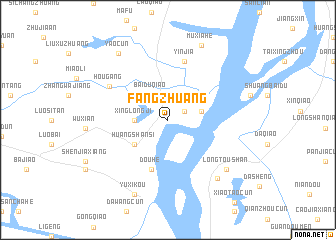 map of Fangzhuang