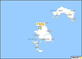 map of Fang