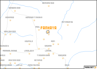 map of Fanhaya