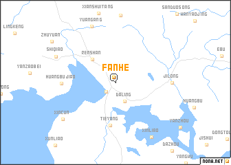 map of Fanhe