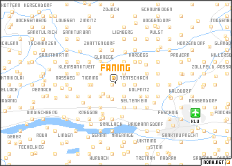 map of Faning