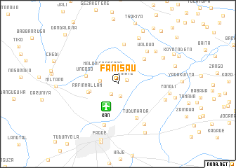 map of Fanisau