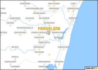 map of Fanivelona