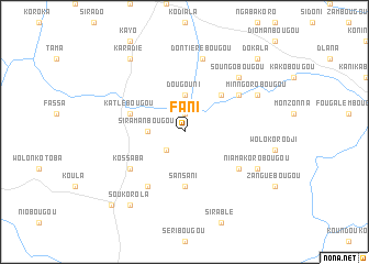 map of Fani