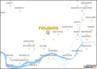 map of Fanjahira