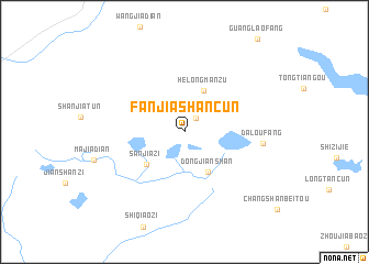 map of Fanjiashancun