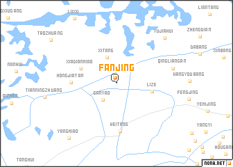 map of Fanjing