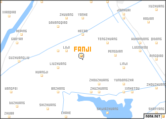 map of Fanji