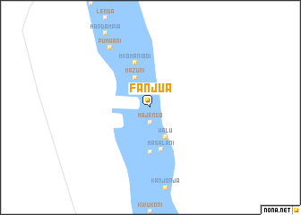 map of Fanjua