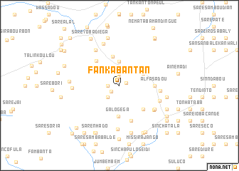 map of Fanka Bantan