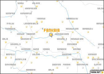 map of Fankaia