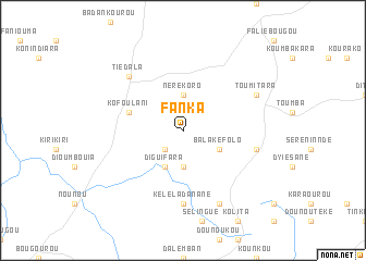 map of Fanka