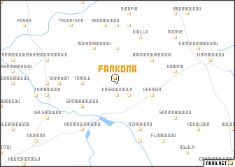 map of Fankona